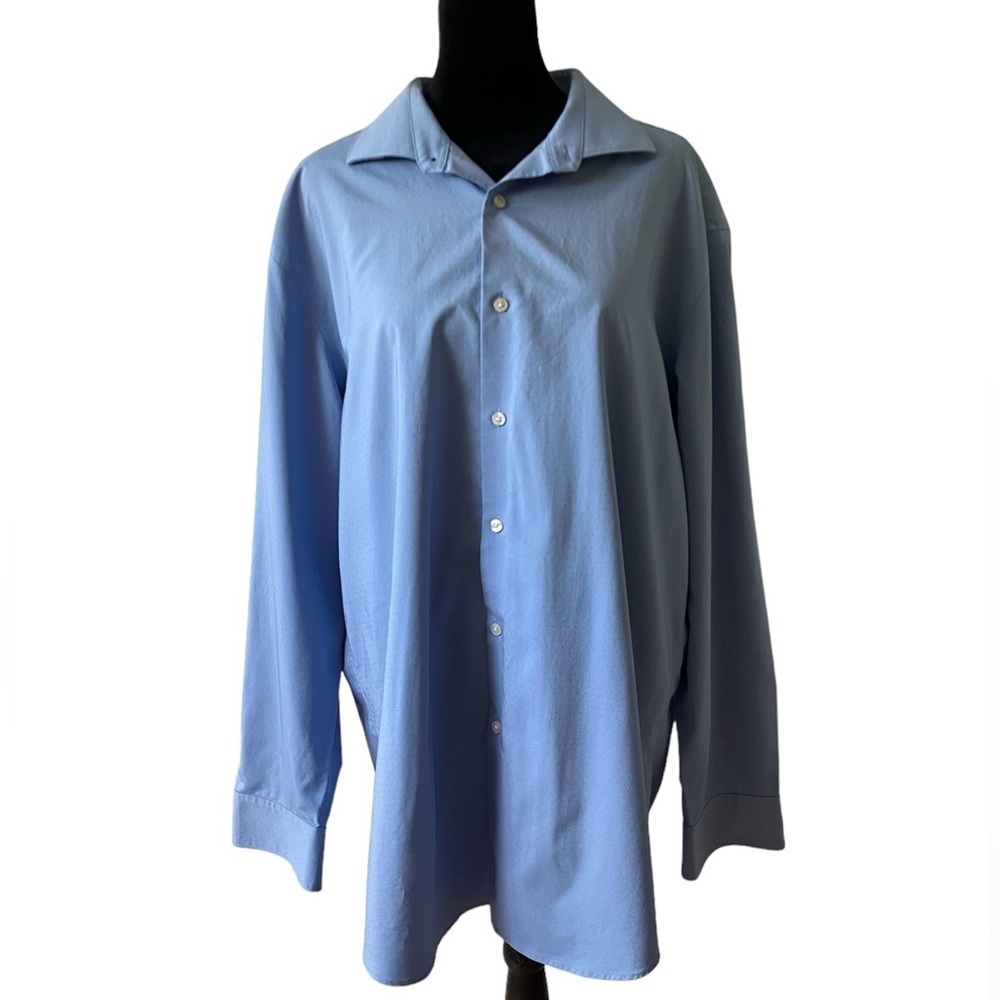Perry Ellis Portfolio Blue Size 17.5 34/35​​​